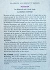 George Lichtheim Marxism. An Historical And Critical Study
