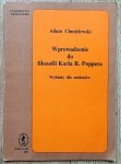 Adam Chmielewski • Wprowadzenie do filozofii Karla R. Poppera