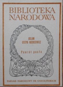 Juliusz Ursyn Niemcewicz • Powrót posła