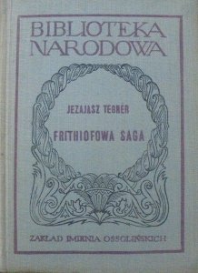 Jezajasz Tegner • Frithiofowa saga