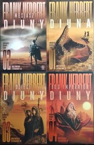 Frank Herbert • Kroniki Diuny. 4 tomy
