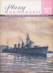 Plany modelarskie 127 5/1985 • Japoński Krążownik Torpedowy Kitakami