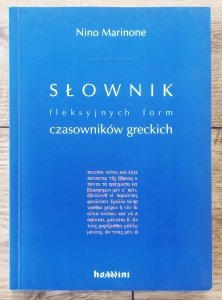 Nino Marinone • Słownik fleksyjnych form czasowników greckich