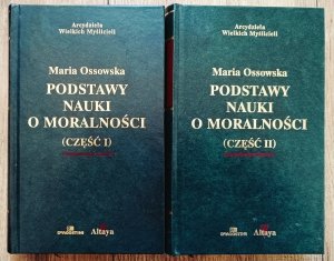 Maria Ossowska • Podstawy nauki o moralności 1/2