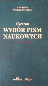 Marek Tuliusz Cyceron • Wybór pism naukowych  [zdobiona oprawa]