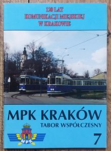 MPK Kraków. Tabor współczesny - zestaw 8 pocztówek