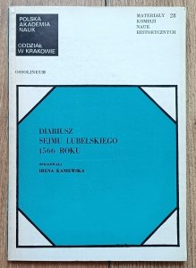 Diariusz sejmu lubelskiego 1566 roku