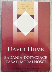Dawid Hume • Badania dotyczące zasad moralności