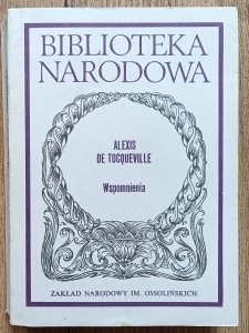 Alexis de Tocqueville • Wspomnienia BN