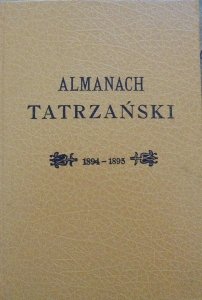 Almanach Tatrzański 1894-1895