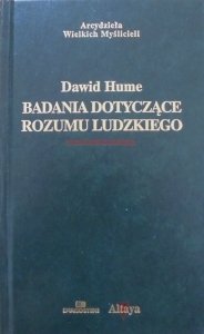 Dawid Hume • Badania dotyczące rozumu ludzkiego [zdobiona oprawa]