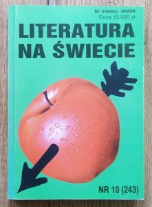 Literatura na Świecie 10/1991 (243) • Blaise Cendrars, Nicolas Bouvier, literatura szwajcarska