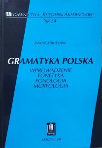 Janusz Strutyński • Gramatyka polska [dedykacja autorska]