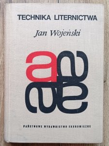Jan Wojeński • Technika liternictwa / 1969