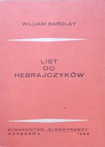 William Barclay • List do Hebrajczyków