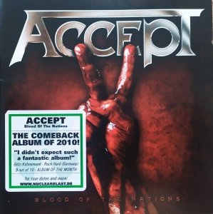 Accept • Blood of the Nations • CD