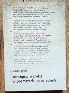 Marek Gilski • Koncepcja wzroku w poematach homeryckich