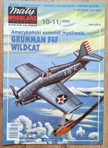 Mały Modelarz 10-11/2002 / Amerykański samolot myśliwski Grumman F4F Wildcat