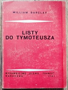 William Barclay • Listy do Tymoteusza