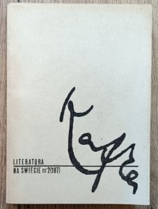 Literatura na świecie 2/1987 (187) • Franz Kafka