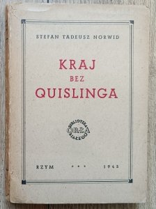 Stefan Tadeusz Norwid • Kraj bez Quislinga