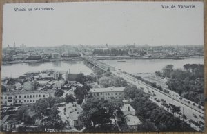 Widok na Warszawę  Vue de Varsovie