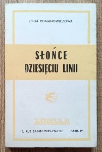 Zofia Romanowiczowa • Słońce dziesięciu linii