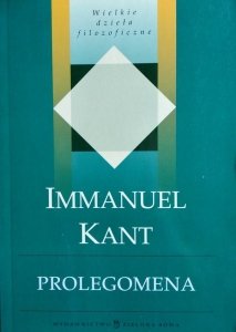 Immanuel Kant • Prolegomena 