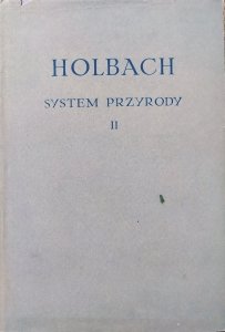 Holbach • System przyrody II