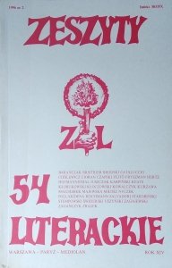 Zeszyty Literackie 54/1996 Josif Brodski, EM Cioran, John Keats