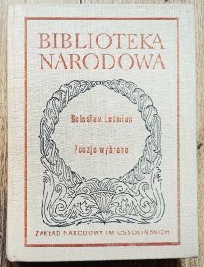 Bolesław Leśmian • Poezje wybrane BN