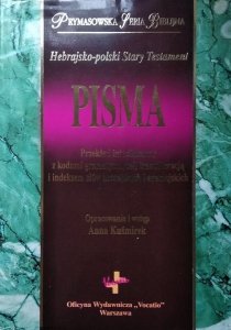 Hebrajsko-polski Stary Testament • Pisma