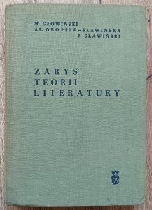 Michał Głowiński i inni • Zarys teorii literatury