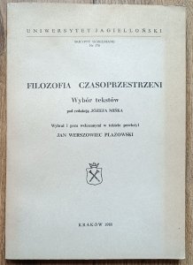 Filozofia czasoprzestrzeni: wybór tekstów [Plotyn, Einstein, Penrose]