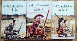 Andrzej Ziemiański • Achaja [komplet 3 tomów]