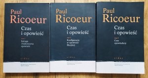 Paul Ricoeur • Czas i opowieść [komplet]