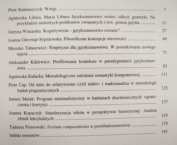 Metodologie językoznawstwa. Od genu języka do dyskursu