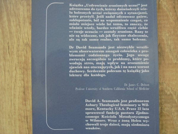 David A. Seamands • Uzdrowienie zranionych uczuć