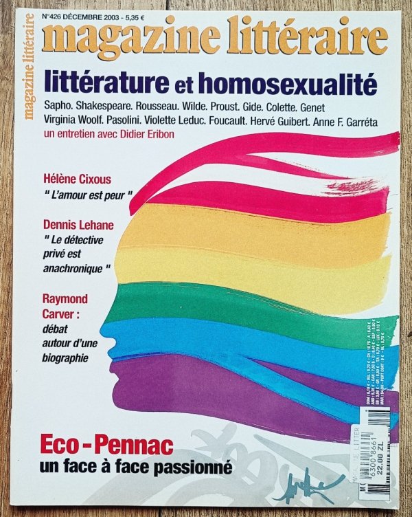 Magazine Litteraire. Litterature et homosexualite nr 426