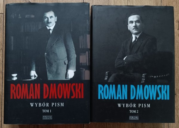 Roman Dmowski Wybór pism tom 1/2 komplet