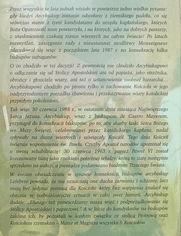 ks. Franz Schmidberger Przekazałem to co otrzymałem
