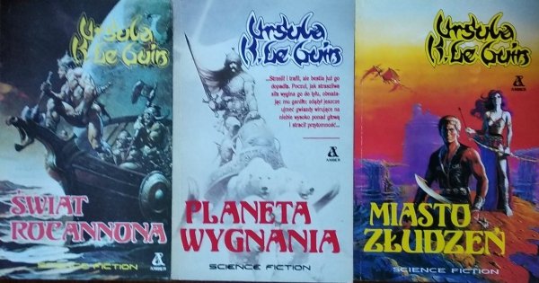 Ursula Le Guin • Trylogia Hain [komplet]