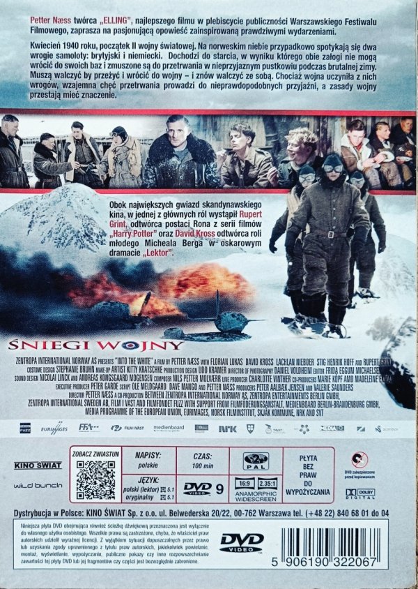 Petter Næss Śniegi wojny DVD