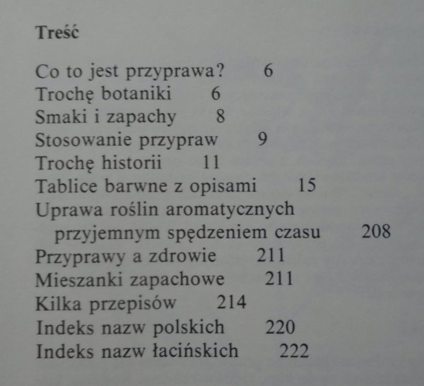 Jan Kybal, Jirina Kaplicka • Rośliny aromatyczne i przyprawowe
