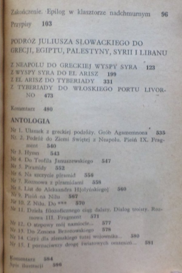 Ryszard Przybylski • Podróż Juliusza Słowackiego na Wschód 