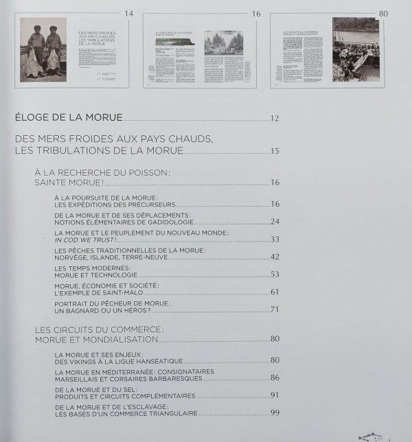 Loic Josse La Morue. Voyages et Usages