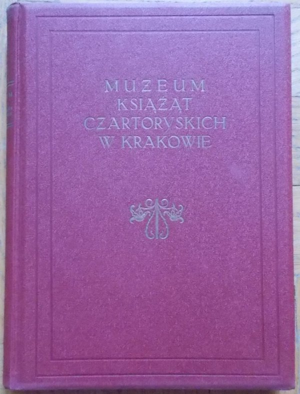 Stefan S. Komornicki • Muzeum Książąt Czartoryskich w Krakowie [1929]