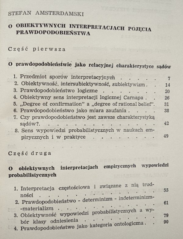 Stefan Amsterdamski, Zdzisław Augustynek, Wacław Mejbaum Prawo, konieczność, prawdopodobieństwo