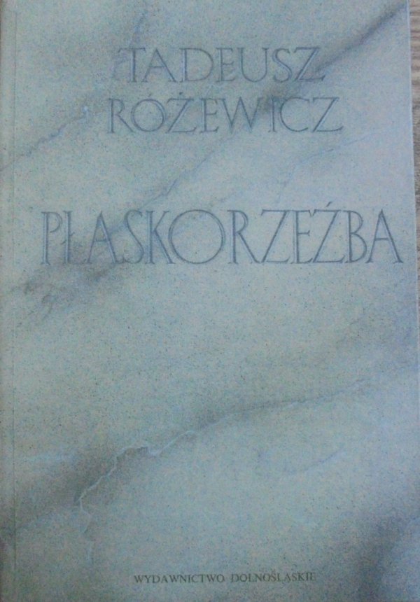 Tadeusz Różewicz • Płaskorzeźba