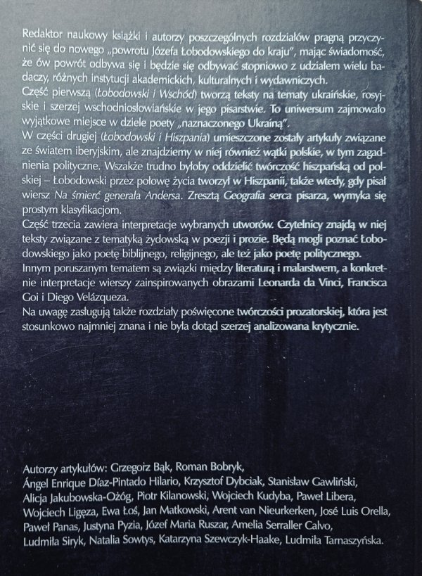 Świat nie wywalczony. Szkice o uniwersach Józefa Łobodowskiego